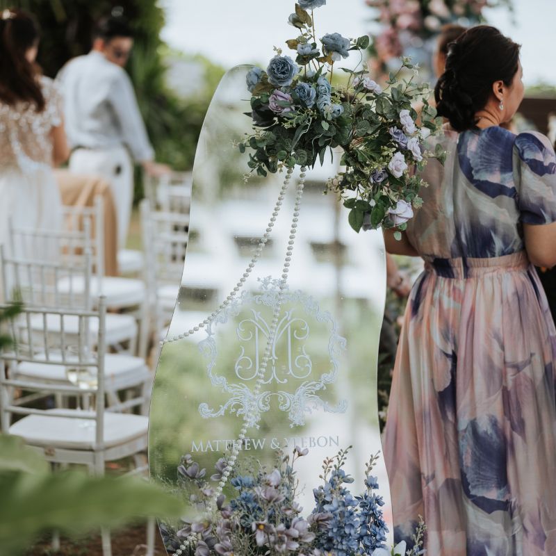 Park Royal - Acrylic Wedding Signage